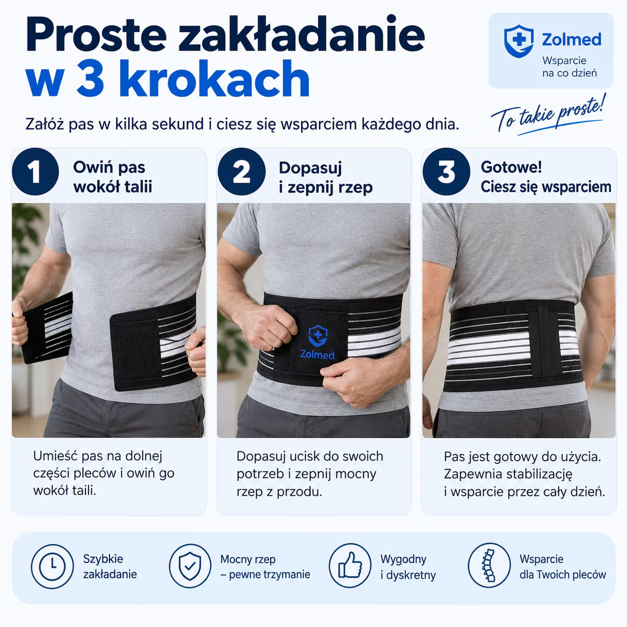 Zolmed™ – Terapeutyczny pas lędźwiowy