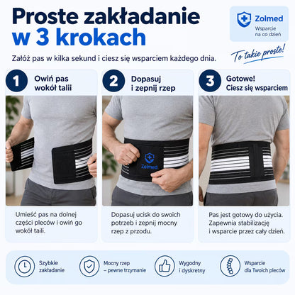 Zolmed™ – Terapeutyczny pas lędźwiowy